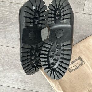 Gucci chunky loafers